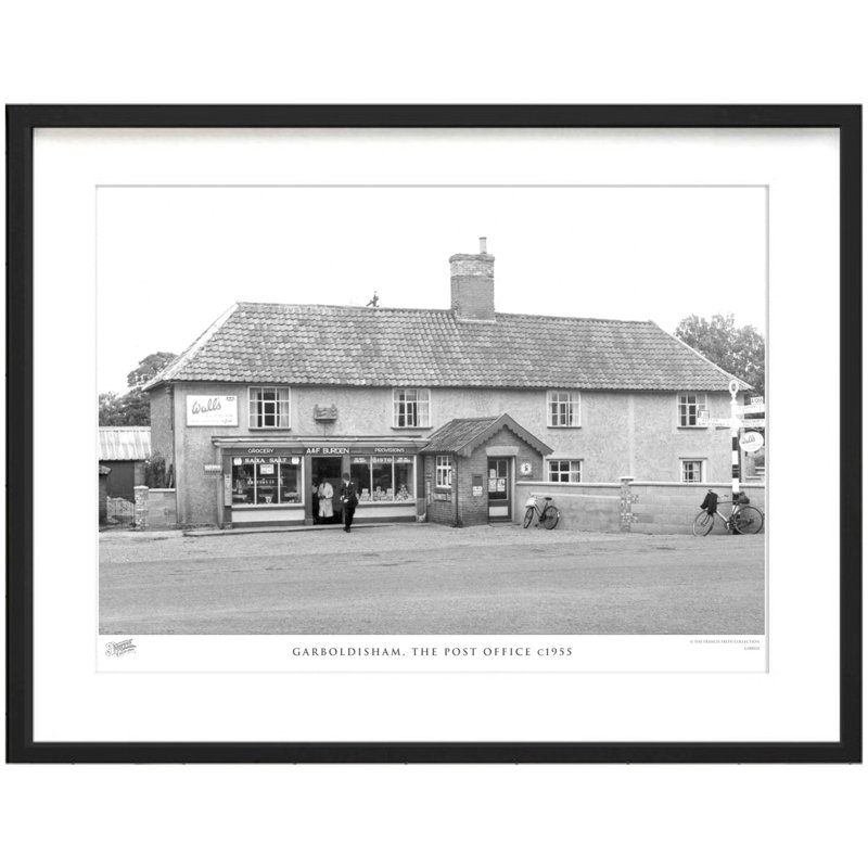 Garboldisham, The Post Office C1955 by Francis Frith - Single Picture Frame Print, 60cm H x 80cm W x 2.3cm D