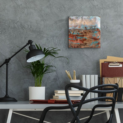 «Dusky Horizon 2» par Alicia Ludwig, art mural en verre acrylique