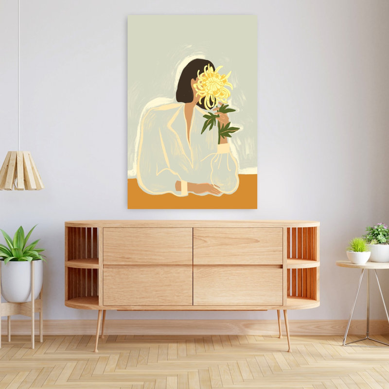 Art contemporain contemporain, H 48 po x l 32 po