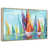 Floating Frame Natural Wood