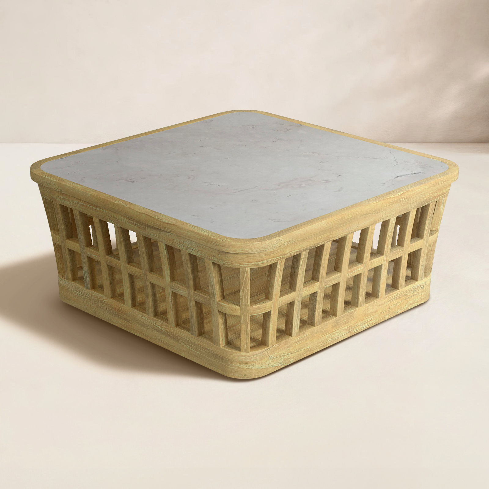  Genuine Marble Coffee Table