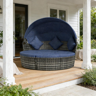 Ensemble de mobilier modulaire de patio