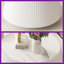 Table de bout moderne en cuir fritté clair-9740972-10056306