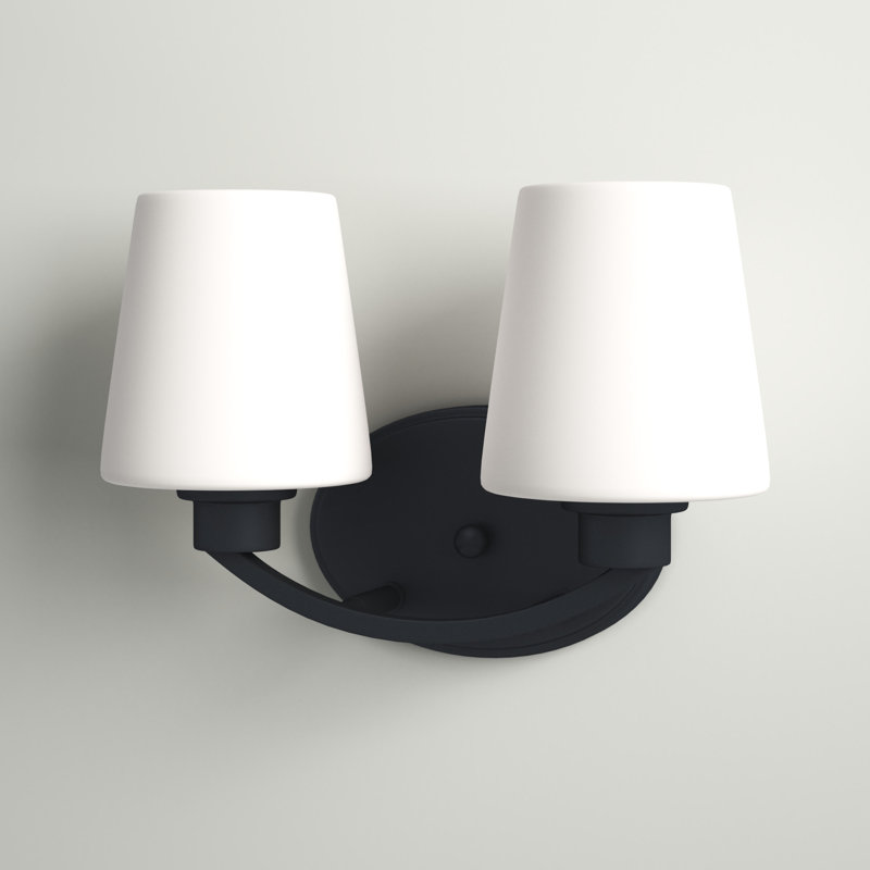 Bottorff 2 - Light Dimmable Vanity Light, Black