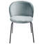 Set of 2 Dining Chairs MILES Corduroy-110715458