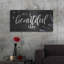 «It's a Beautiful Day» par Susie Boyer, art mural en métal, 48 po x 24 po