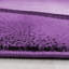 Tapis abstrait en polypropylène tissé à la machine en lilas-370894362