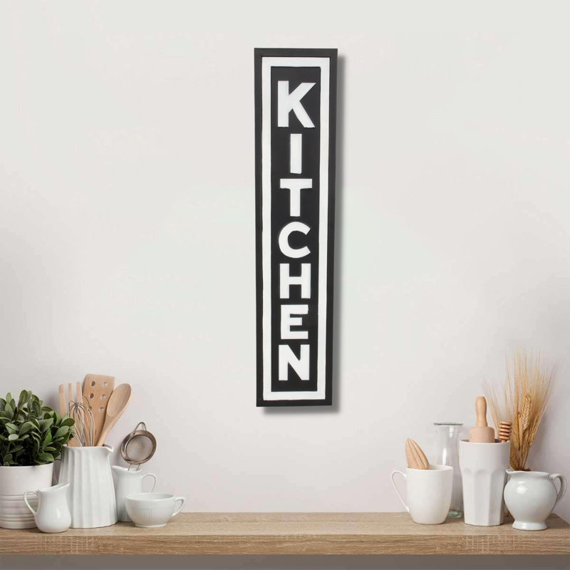 Handmade Modern Wall Decor on Metal, Black