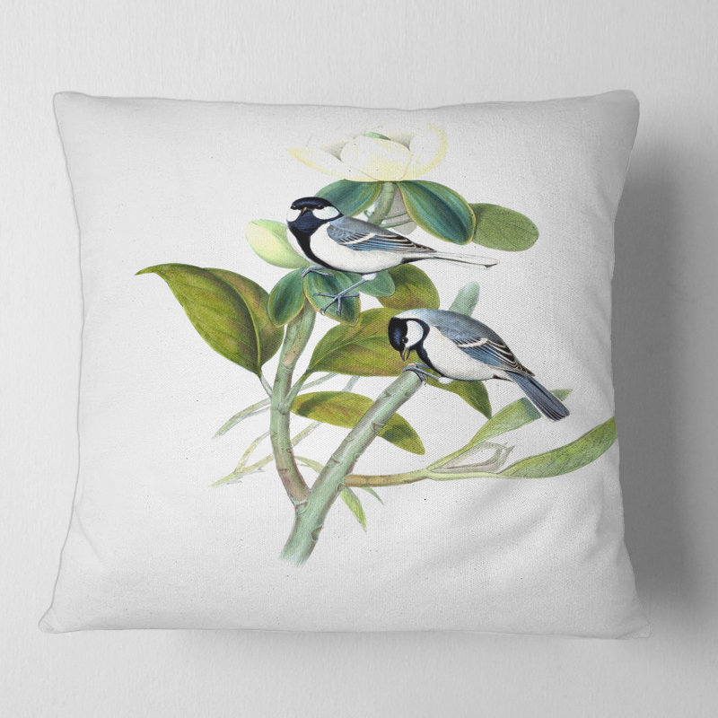 Housse et insert de coussin carré Vinage, 16" x 16"