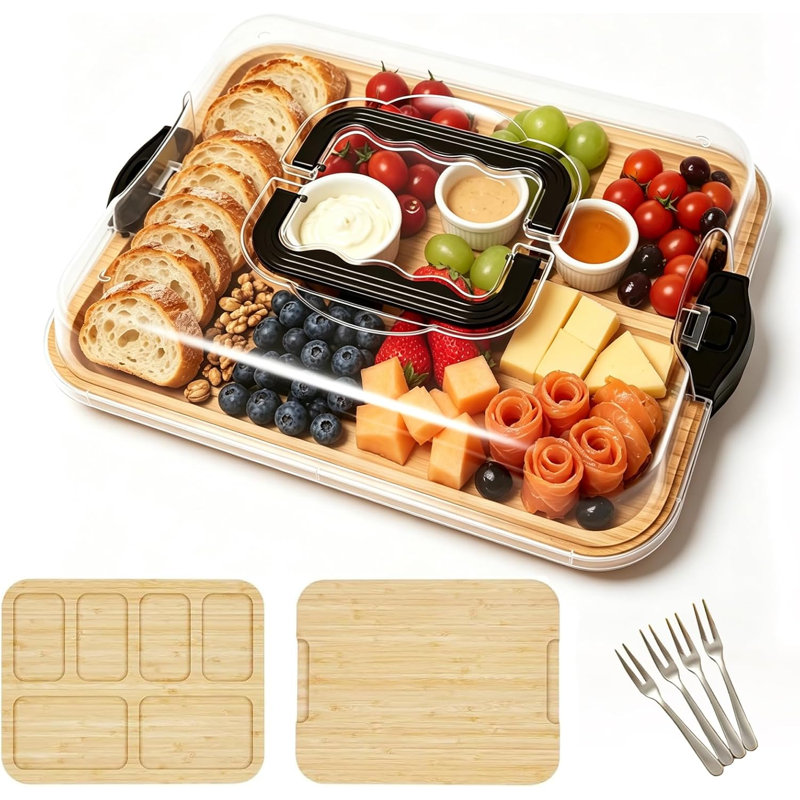 HONGKONGDISHUELECTRONICTECITED Charcuterie Board Serving Dish