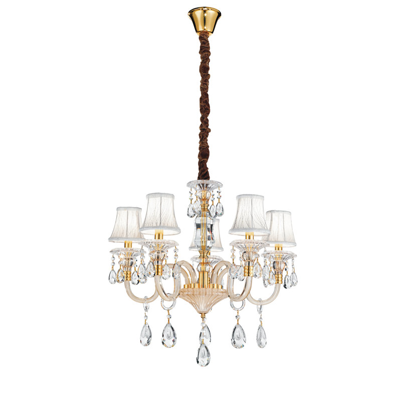 Rocco 5 - Light Shaded Chandelier