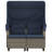 48.4'' Wide Rectangle Patio Sofa with Cushions-97884544