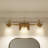 4-Piece Matte Brass Bath Set