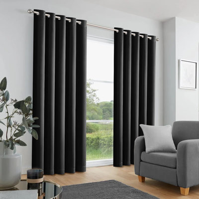 Trina Polyester Blackout Curtain