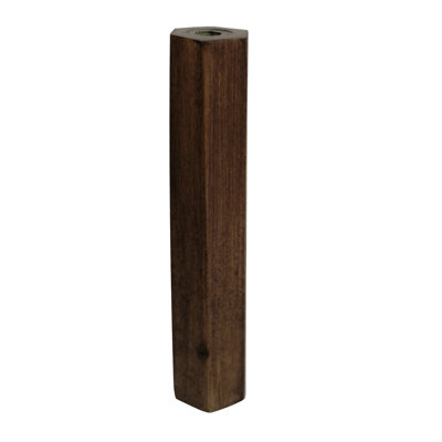 Tête de robinet à bière hexagonale en bois