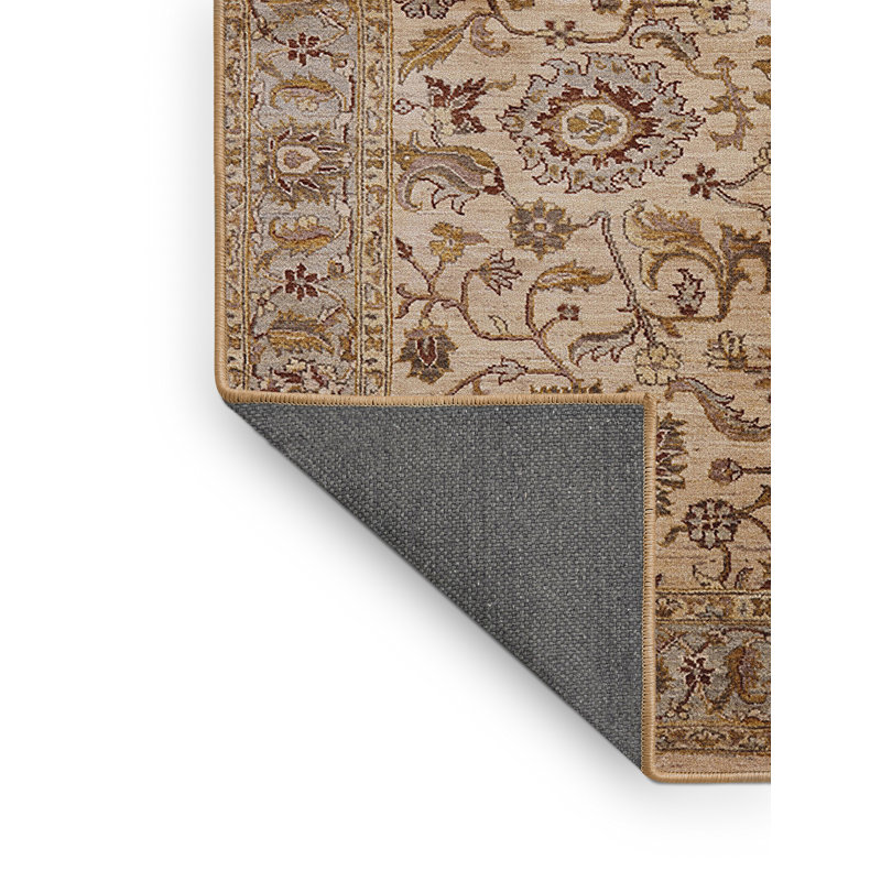 Tapis oriental doré Castaldo, Tapis de couloir 2 pi x 5 pi