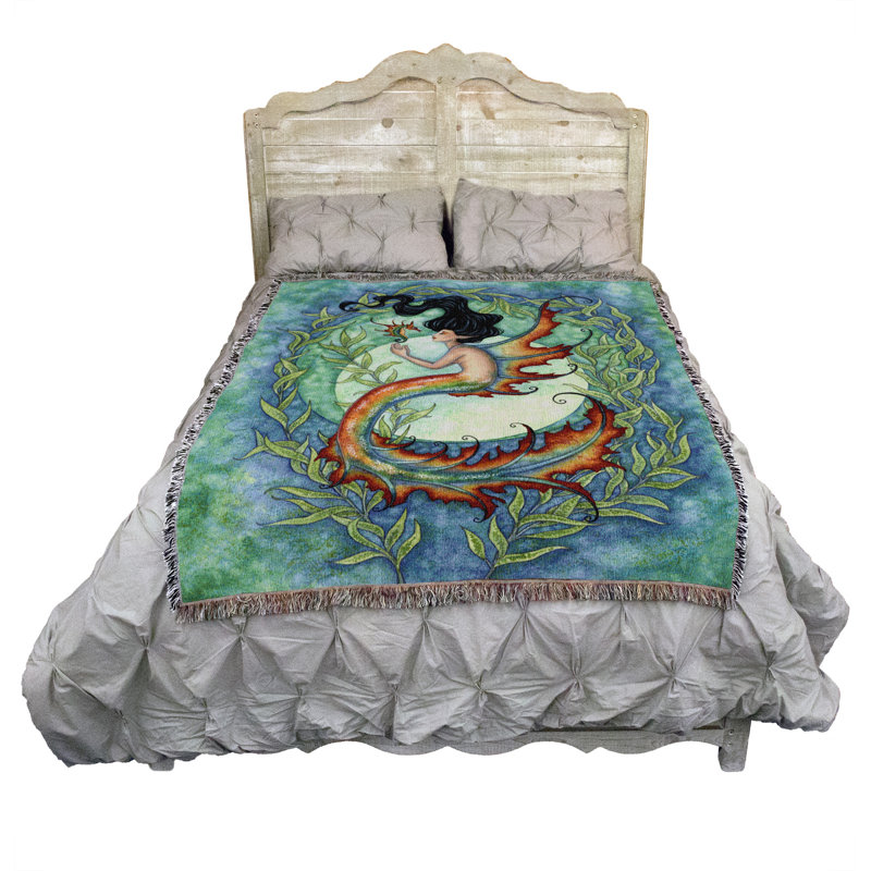Jeté Pure Country Weavers Exotic Mermaid par Amy Brown