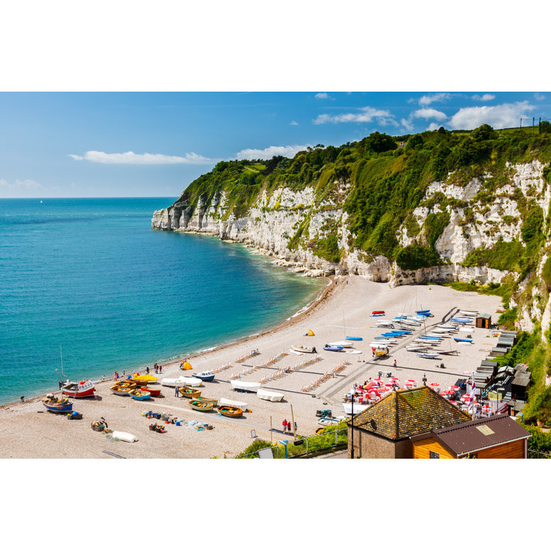 Beer Devon England UK - Wrapped Canvas Print, 30cm H x 46cm W x 3.8cm D