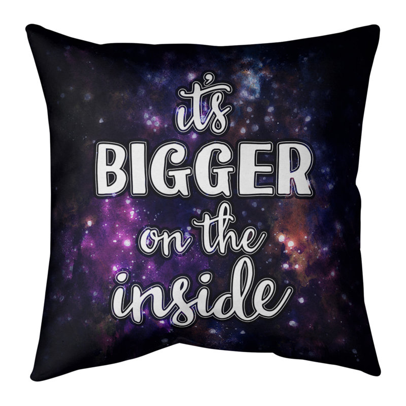 Coussin Space Adventure, 26 po x 26 po, Housse de coussin seulement - sans insert