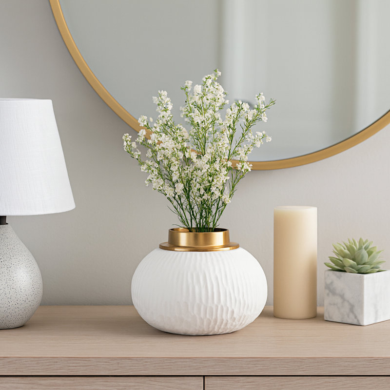 Handmade Clay Table Vase