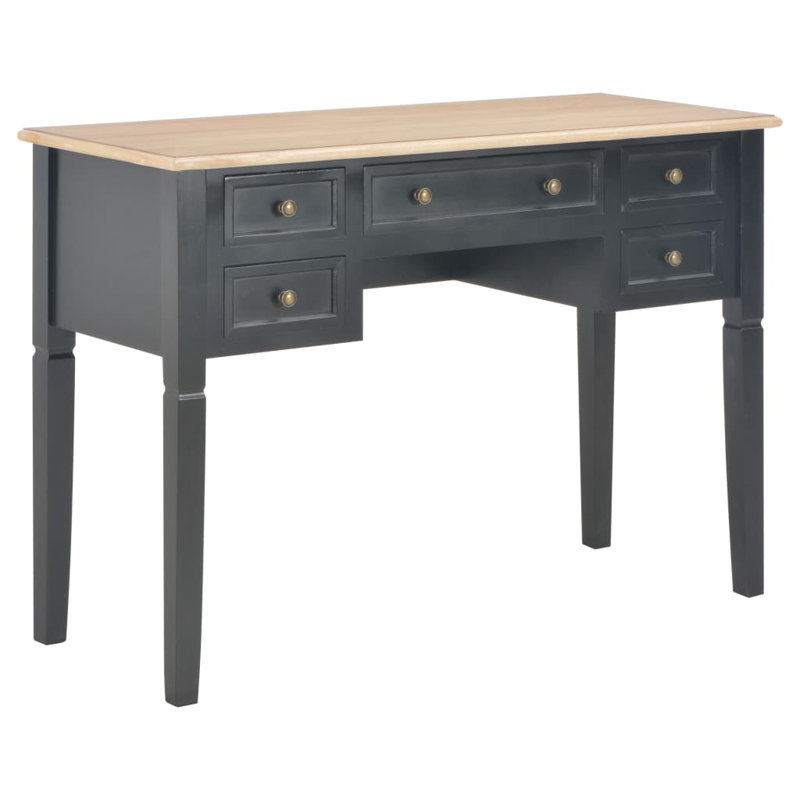 Shaun Writing Desk, Natural, Grey