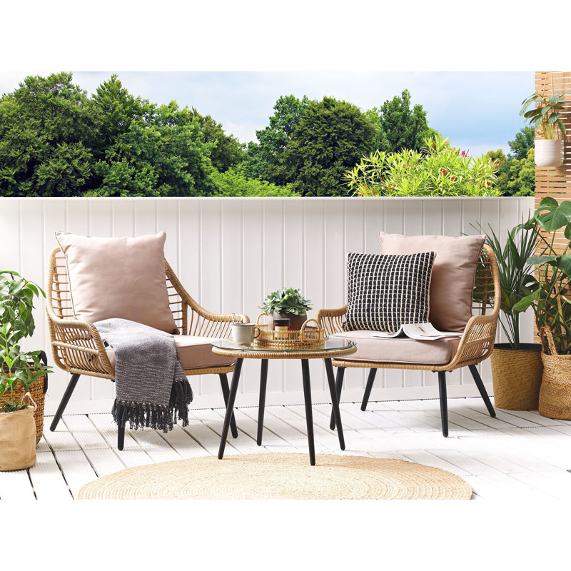 Outdoor Cushion Cover Set LAURETO, Beige
