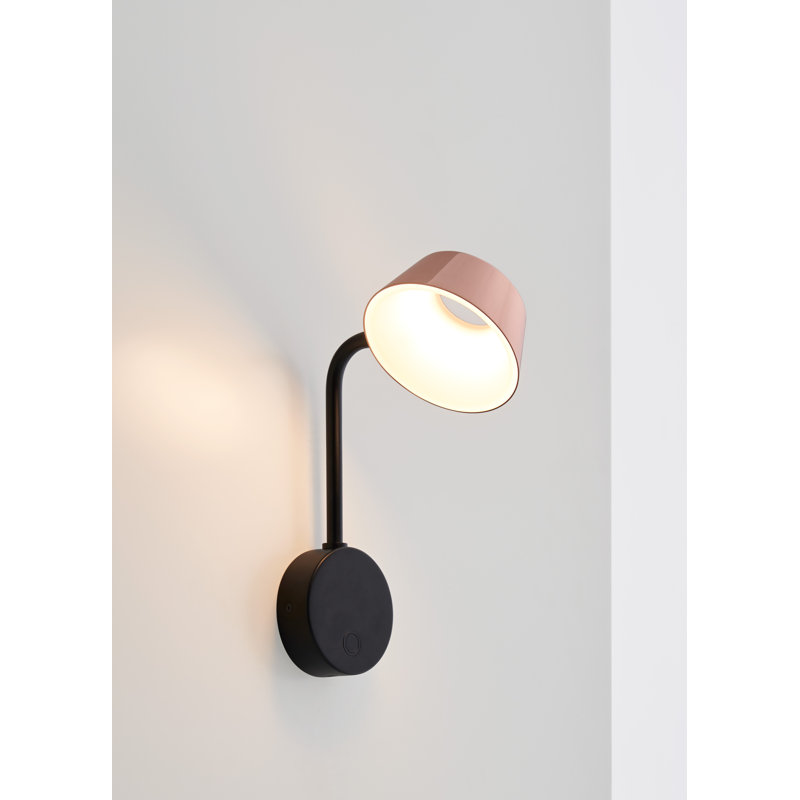 Vada 1 - Light LED Armed Sconce, Copper