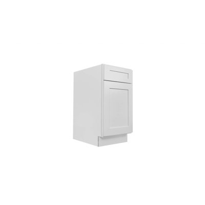 Elegant 34.5'' H Gray Standard Base Cabinet Ready-to-Assemble