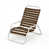 Leisure Brown/River White selected