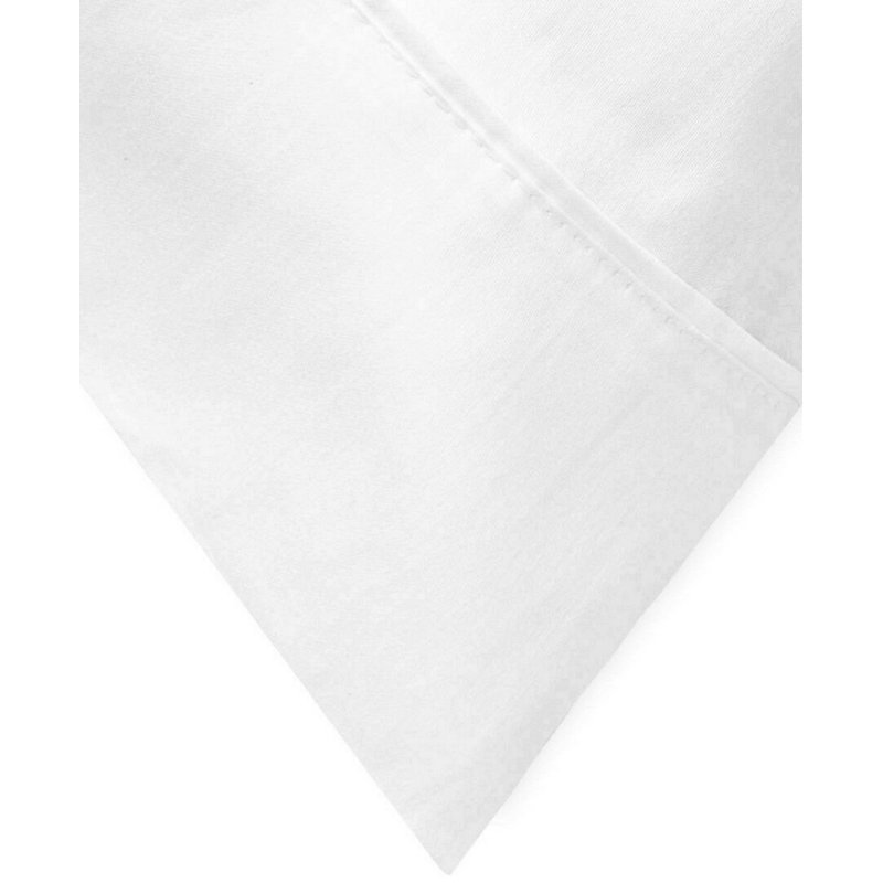 HOME Collection 100% Cotton Standard - Set of 2, Standard, White