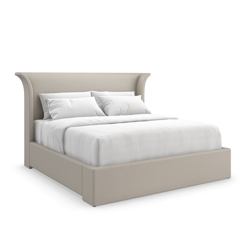 Beauty Sleep Upholstered Standard Bed, Queen, Cream
