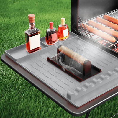 Rack Oven Side Rack Baking Pan Oven Tool Mat Proof Cleaning Mat Barbecue Protection Mat