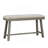 4PC Counter Height Dining Set Light Gray Finish Counter Height Table With Bench 2X Stools Foam Cushioned Seats Kitchen Dining Breakfast Furniture