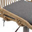 Swivel Upholstered Adjustable Height Counter Stool-329266637