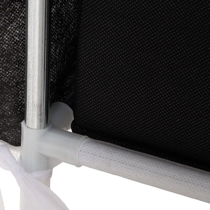 104cm Portable Wardrobe, Black