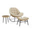 Ensemble de chaises berçantes de patio 3 pièces Benson-1472244858