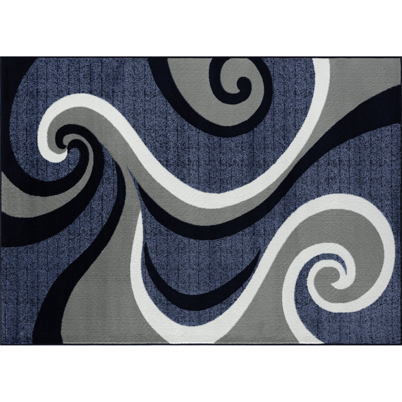 Arlane Abstract Indoor Rug, Rectangle 6'6" x 9'2"