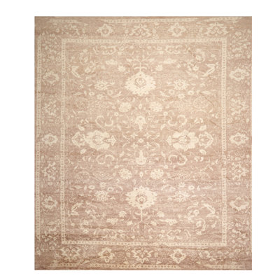 Brizeth One-of-a-Kind 10' X 14' Wool Area Rug in Brown