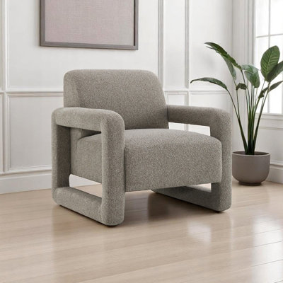 Fauteuil d'appoint en chenille