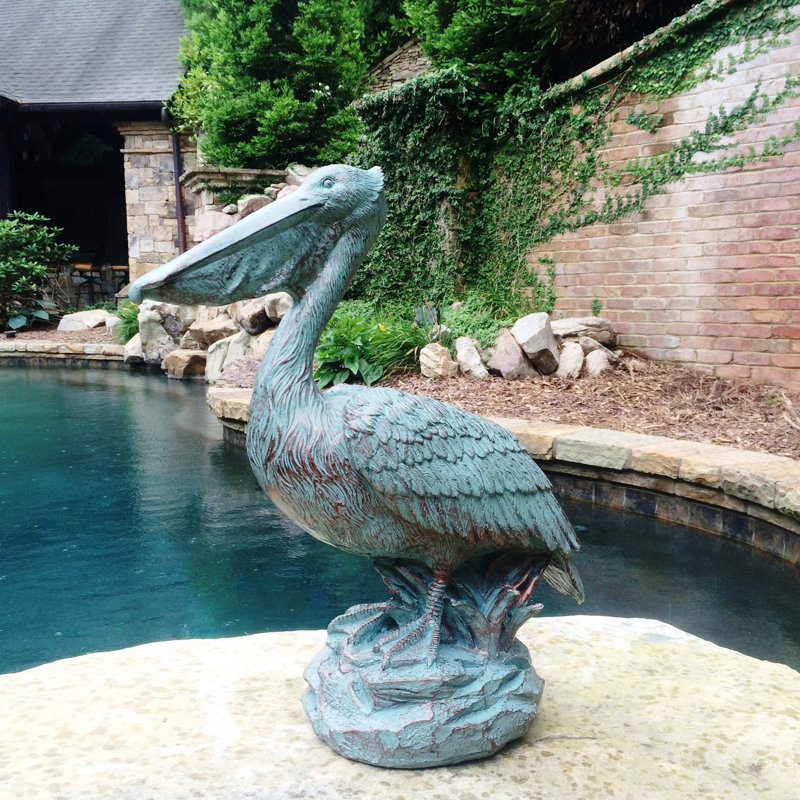 Life's a Beach Animals Fantasy & Sci-Fi Greek & Roman Tropical Weather Resistant UV Resistant Stone Fiberstone Resin Garden Statue