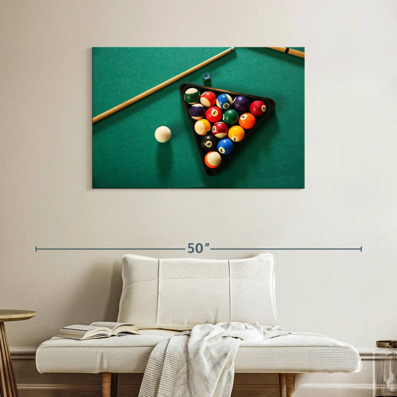 Outils de jeu de billard Senne, H 26 po x l 39 po