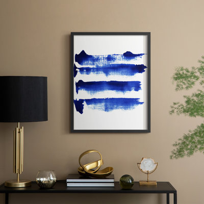 Abstrait, art abstrait encadré, prêt à accrocher