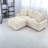Space-saving Sectionals Sofa With Hidden Storage, Polyester Fabric, Modern Living Room Design