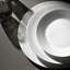 Missoni Soup Plates ZIG ZAG Set of 6  White diam. 8.5 in