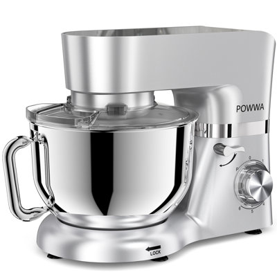 Professional 660W 6.5Qt Stand Mixer 6+P Speeds Electric Dough Mixer