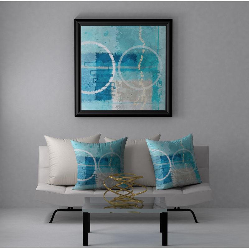 Housse de coussin carrée/insert, 24" X 24"
