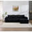Boneless 106.3" Flannel Modular Sofa-698875746-698871965
