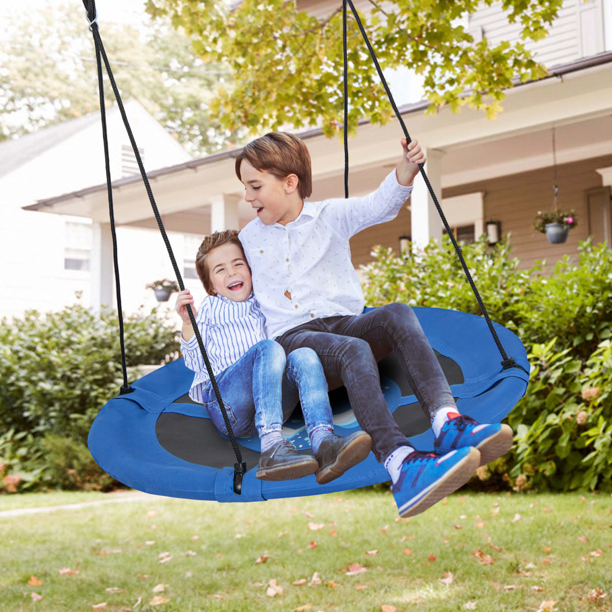 Costway Metal Swing Set with 1 Swing(s) Wayfair Canada