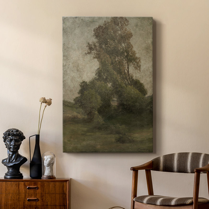 Paysage rétro CLxxIV - galerie Cavas sur mesure, H 60 po x l 40 po