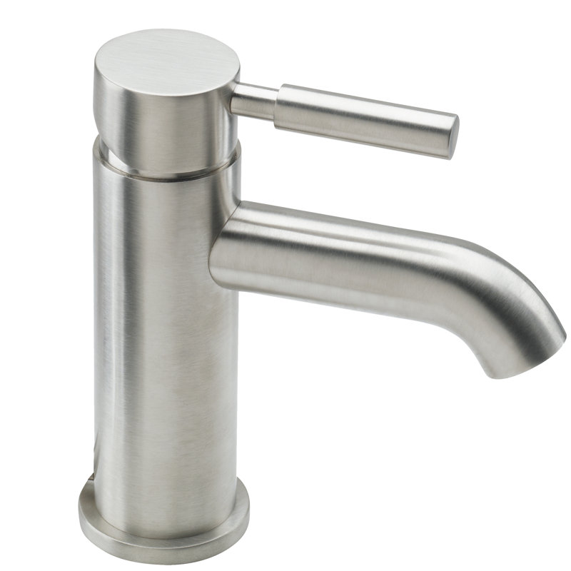 Avalon Single Hole Bathroom Faucet, Satin Nickel